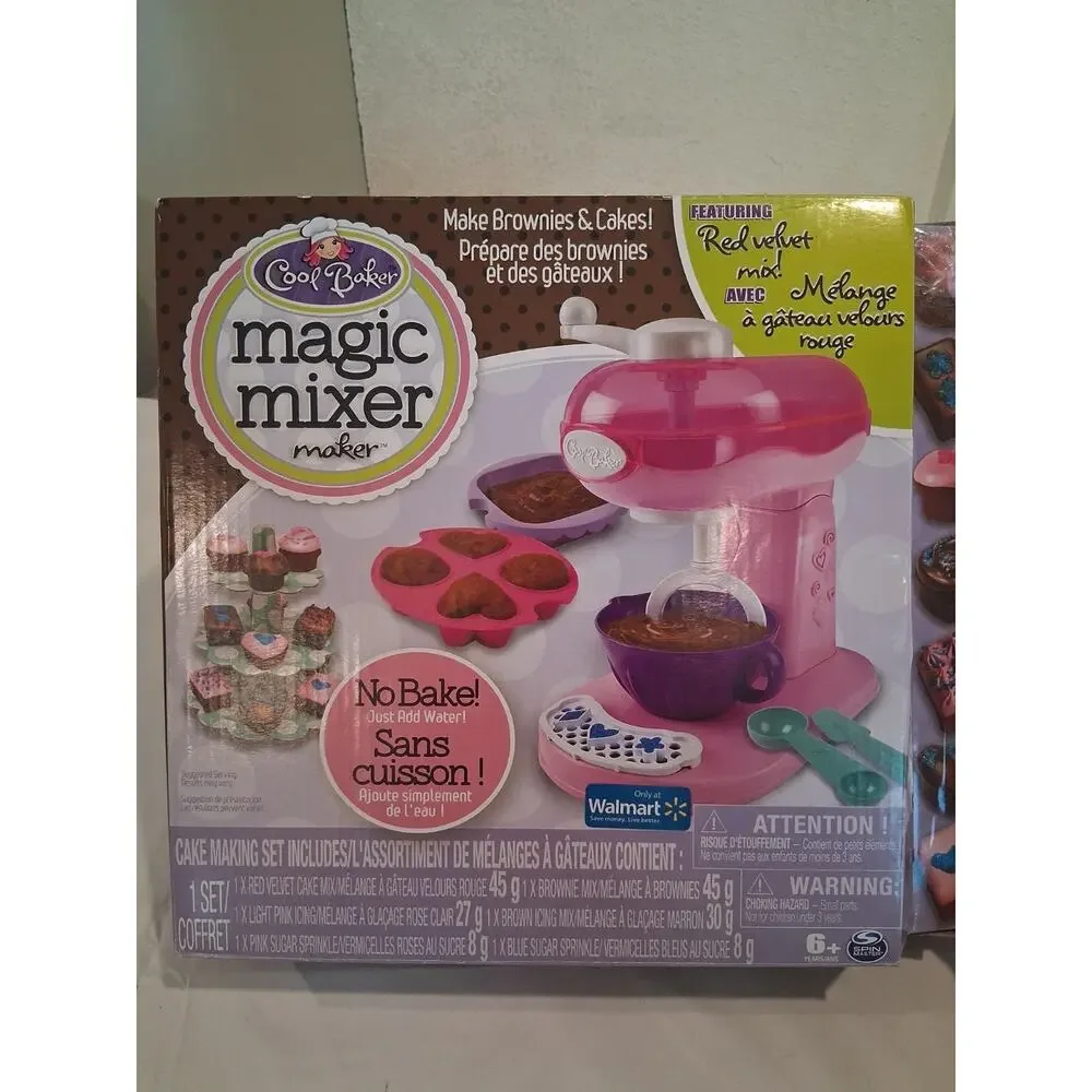Spin Master Cool Baker Magic Mixer Maker No Bake Cake Toy Walmart Exclusive NIB
